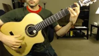 Cordoba GK Studio Negra VS Hermanos Sanchis Lopez 1F (2011) - flamenco guitar comparison