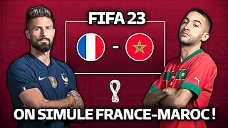FIFA 23 PRÉDIT FRANCE-MAROC ! (DEMI-FINALES DE LA COUPE DU MONDE 2022)