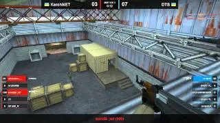 DTS vs KerchNET Game 3 CS 1 6 Final WCG UA