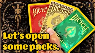 So Shiny! Bicycle Metalluxe 2022 Playing Cards! Any good? Let's find out!