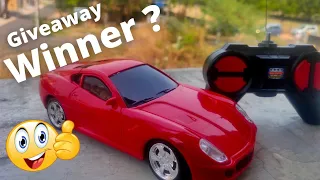 Giveaway Results | RC CAR winner Announcement & Surprise Gift 🎁 🔥🔥🔥