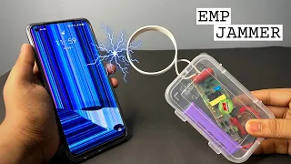 How To Make EMP JAMMER at Home !!