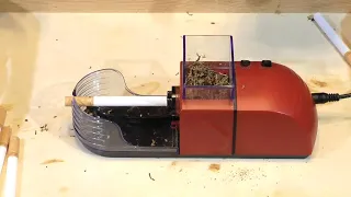 Электрическая машинка для набивки сигаретных гильз. Обзор.