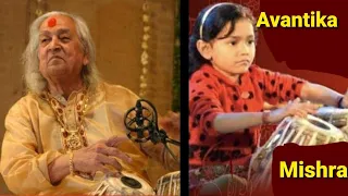 Tabla solo ||Grand daughter of Pt. kishan Maharaj ||Doughter of Pooran Mharaj ji ||Avantika mishra||