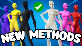 How To Get All White And All Black Superhero Skins In Fortnite! - NEW METHODS