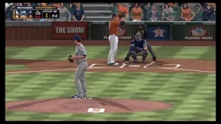 MLB the show 17 - Dodgers at Astros 2017 World series Game 5 simulation
