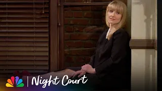 Dan and Abby Talk Harry Stone, Marriage and Dan’s Real Name | Night Court | NBC