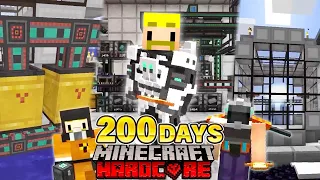 [Minecraft] I Survived 200 Days in Mekanism Mod in Hardcore