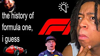 Learning About the entire history of formula one, i guess