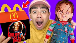 DO NOT ORDER CHUCKY DOLL HAPPY MEAL FROM MCDONALDS AT 3AM!! (HE CAME AFTER US!!)