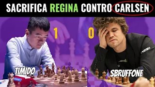 Ding Liren Sacrifica la Regina contro Carlsen!