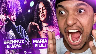 PH REAGE / (ESSE BRENNUZ E MLK😂🔥) BRENNUZ E JAYA LUUCK X MARIA E LILI - BATALHA DA ALDEIA 366