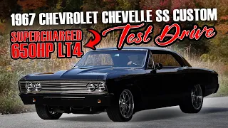 650HP Supercharged LT4 Pro Touring 1967 Chevrolet Chevelle SS Custom Restomod