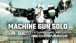 Solo Mission with Machine Guns - Mechwarrior 5: Mercenaries Modded | YAML + Rise of Rasalhague 63