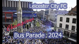 Leicester City FC Championship 2024 Bus Parade