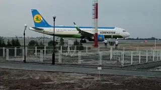 Uzbekistan airways A320neo UK32023 URGENCH - TASHKENT