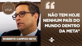 “Nós passamos por um momento de choques consecutivos”, afirma Roberto Campos Neto