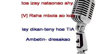 Hay ve ka nisy - Rija Ramanantoanina (Karaoke)