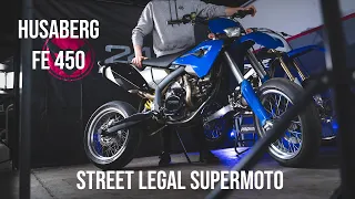 Husaberg Fe 450 Supermoto | Umbau + Infos | 100% Legal