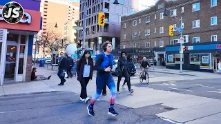 Downtown Across Wellesley Street | Toronto Walk (April 2024)