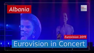 Albania Eurovision 2019 Live: Jonida Maliqi - Ktheju tokës - Eurovision in Concert