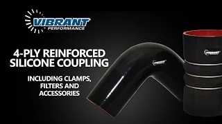 Vibrant Performance 4-Ply Reinforced Silicone Coupling
