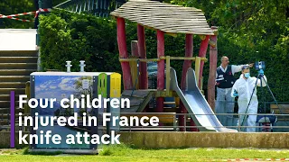 France knife attack: Children and toddlers seriously injured