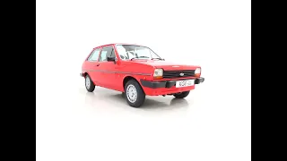 A Luxurious Mk1 Ford Fiesta 1300 Ghia with Just 53,542 Miles from New - SOLD!