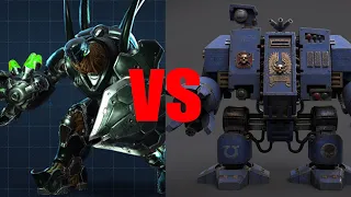 Hunter VS Dreadnought   -   HALO VS WH40K