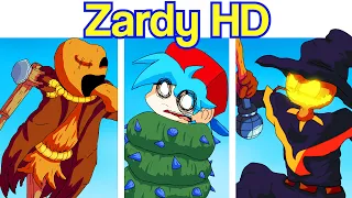 Friday Night Funkin': VS Zardy HD FULL WEEK 1&2 [Foolhardy + Bushwhack]  - FNF Mod