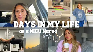 VLOG: two 12 hour shifts, vitamin routine, dance practice, audition outfit, etsy nurse haul, & more!