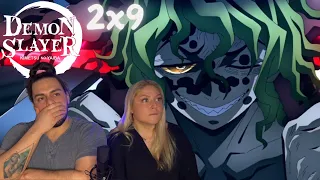 YOU HAVE MY GRATITUDE! TANJIRO KAMADO! | Demon Slayer Season 2 Episode 9 Reaction | Deniz & Masha