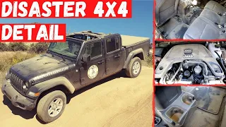 Deep Cleaning a DIRTY 4X4 JEEP | CARPET CLEANING and Satisfying Car Detail Transformation! ASMR