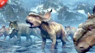 Dinosaurs start their Migration because now the earth's Weather was Changing. Explain in Hindi