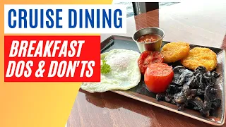 What to EAT, what to SKIP at Breakfast on Norwegian Cruise Line