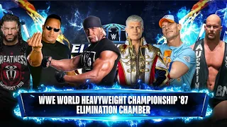 WWE 2K24 THE BIGGEST WRESTLING MATCH IN HISTORY WORLD CHAMPIONSHIP