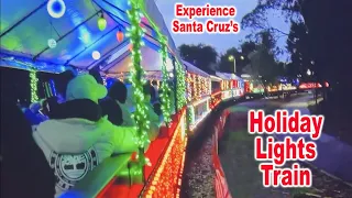 Experience Santa Cruz's Holiday Lights Train