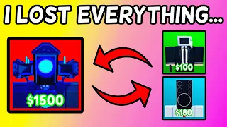 Saying YES to ANY TRADE OFFER?! (Toilet Tower Defense)