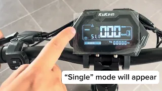 KuKirin M5 Pro Speed Limit Adjustment Tutorial (Speed Limit 25km/h)