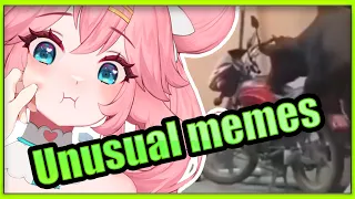 Pinkchyu Reacts to UNUSUAL MEMES COMPILATION V220