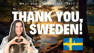 50 Thank Yous to Sweden | What I am grateful for in Sweden
