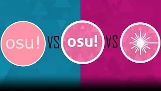 OSU! 2007 vs 2018 vs "Lazer" Comparison