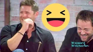 Jensen Jared & Misha's HILARIOUS Mark Sheppard Impression & Mark LOSES IT!