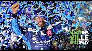 Martin Truex Jr. wins, Hamlin-Logano trade shoves | Martinsville Speedway playoff race 2019