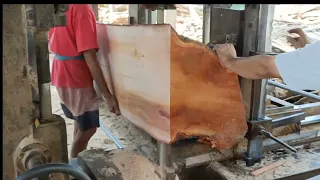 The most popular mahogany wood on the island of Java