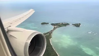 Boeing 767-400 Landing in San Juan SJU October 21, 2023