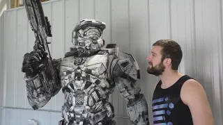 3D Printing a Life Sized Master Chief - Episode 3 - Sanding Pt 1