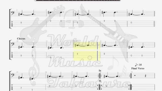 Emerson Lake & Palmer   Lucky Man Acoustic BASS GUITAR TAB