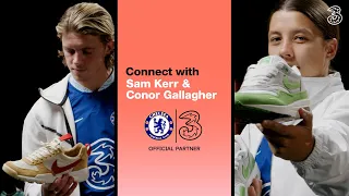 That Chelsea style! | Hydro dipping with Conor Gallagher, Sam Kerr & Harry Pinero | Three Connect