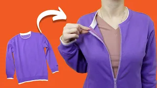 A good trick for learning how to sew a zipper on a blouse.